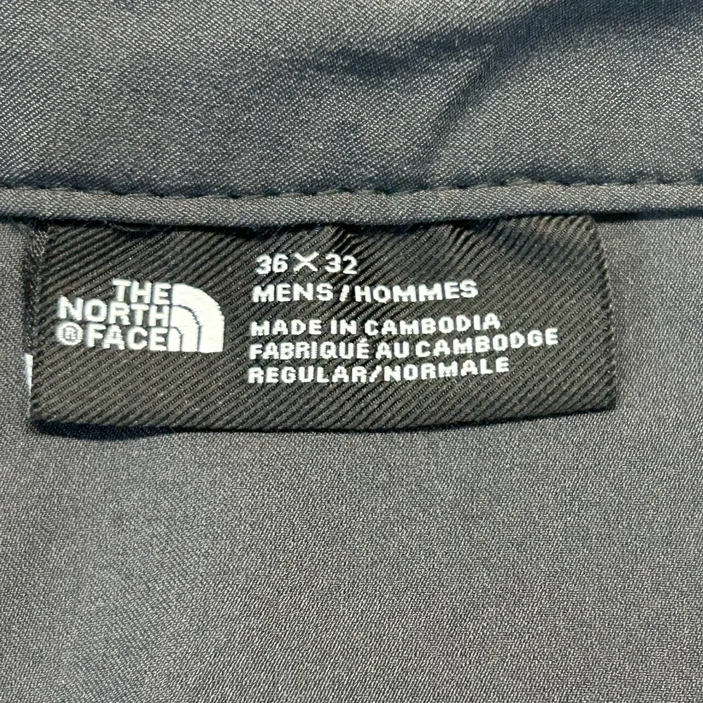 North Face Paramount Pants Men's 36x32 Gray Stretch Flash Dry Articulated Knees